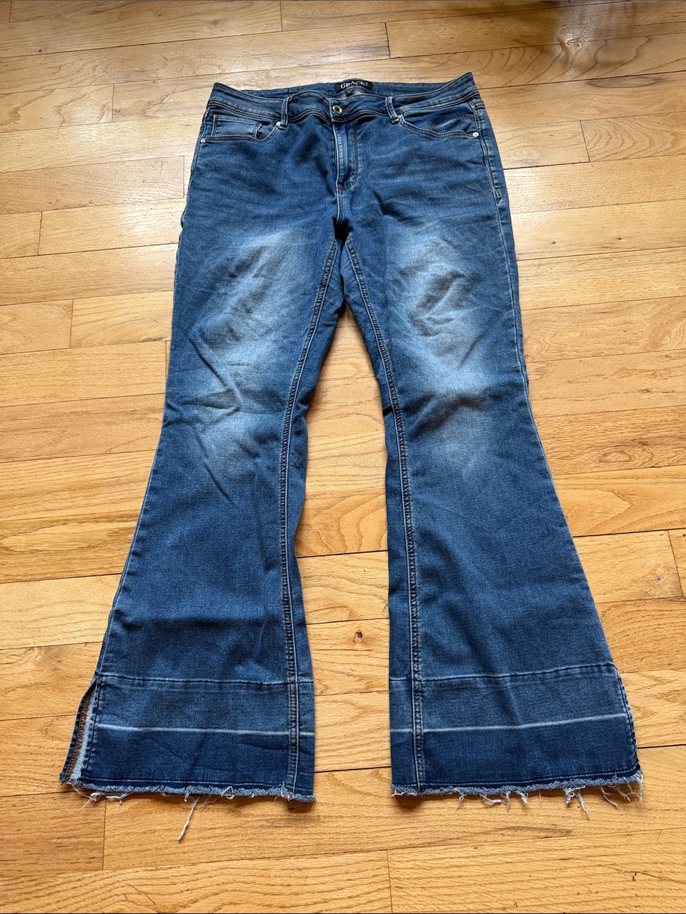 Grace Dark Blue Flare Jeans